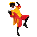 Black peter helper costume with cape