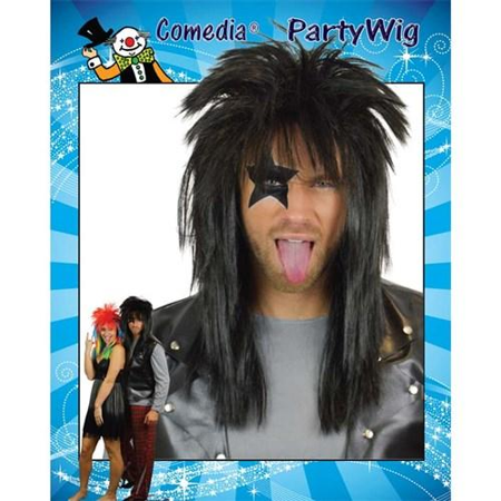 black punk wig