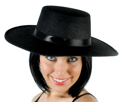 Black spanish hat