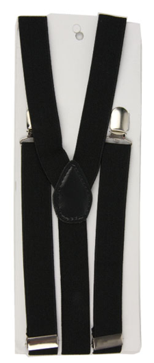Black suspenders