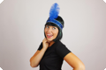 Blue Charleston Headband