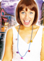 Blue necklace with bells