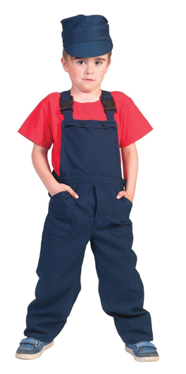 Blue Overalls for Kids