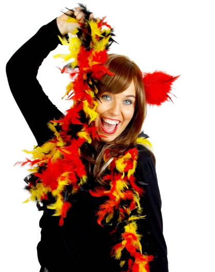 Boa black yellow red Belgium