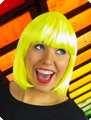Bob Wig Sophia Fluo Yellow