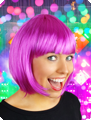 Bob Wig Sophia Purple