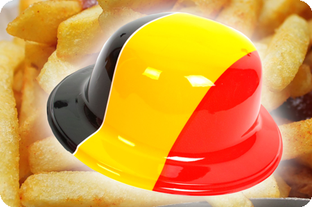 Bolhoed plastic België Tricolor