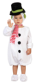 Bonhomme de neige deguisement bébé