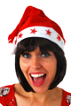 Bonnet de noël avec lumière