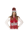 Bonnet et écharpe de Noël Père Noël Ho Ho Ho
