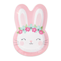 Bordjes shape birthday bunny (Ø23cm,8st)