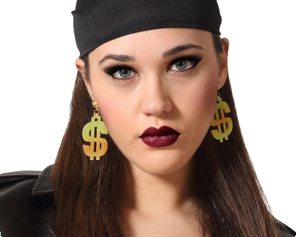 boucles d’oreilles dollar