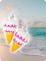 Boucles d'oreilles Cool Ice Cream