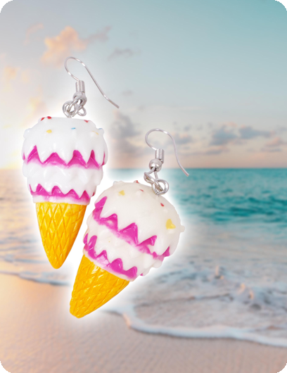 Boucles d'oreilles Cool Ice Cream