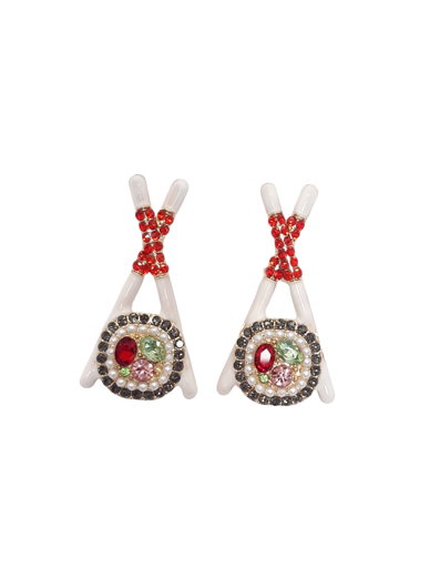 boucles d'oreilles de sushi de luxe
