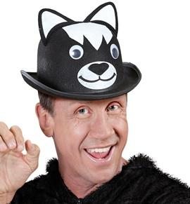 bowler hat cat