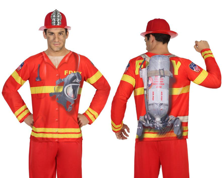 Brandweerman t-shirt