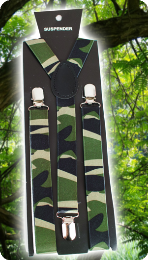 Bretellen camouflage militair / leger