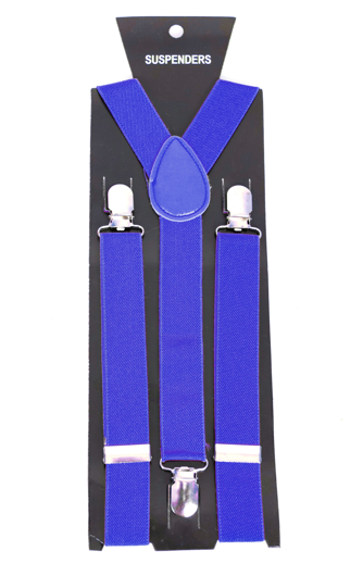 Bretellen classic blauw