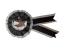 Broche zwart Groom to Be