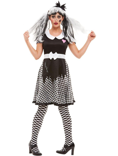 broken doll costume