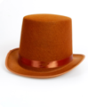 Brown top hat