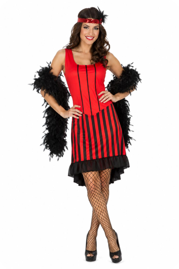 Burlesque jaren 20 Danseres Kostuum