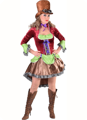 Burlesque steampunk lady