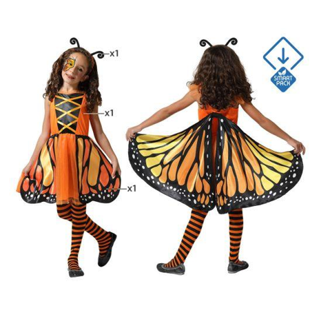 Butterfly dress girl