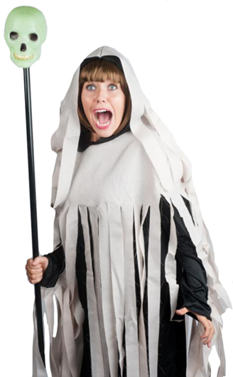 Bâton avec un crâne