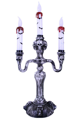 Candlestick 3 candles horror with light