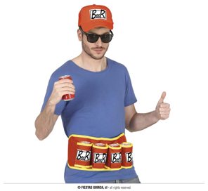 cap and belt Bear