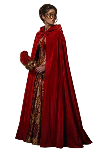Cape velvet Red