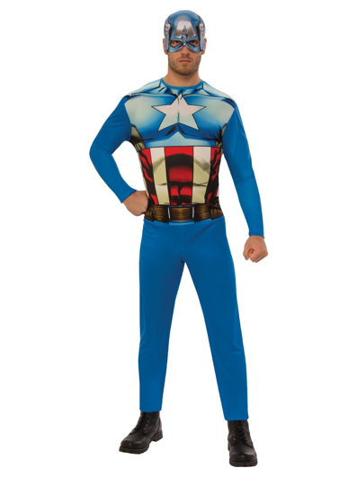 Captain America Costume Adult