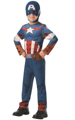 Captain america kostuum voor jongens