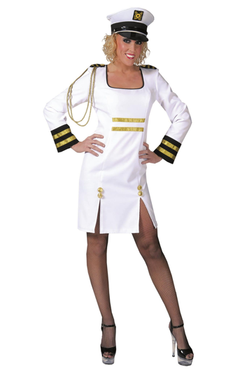 Captain lady costume dress