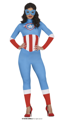 Captain superhero costume