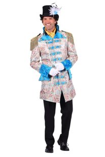 carnival jacket gentleman couture turquoise