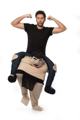 carry me sumo worstelaar kostuum