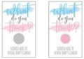 Carte à gratter Genre Révéler Fille 10pcs
