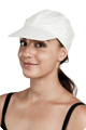 Casquette en latex blanc