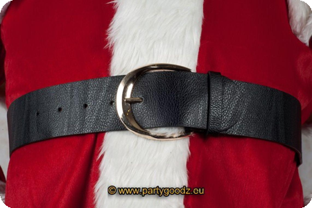 Ceinture de Père Noël large et noire