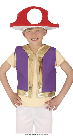 champignon bonnet avec veste