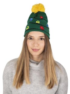 chapeau avec lumières pour Noël