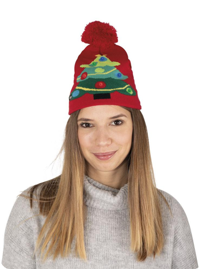 Chapeau de Noël Arbre de Noël avec lumières