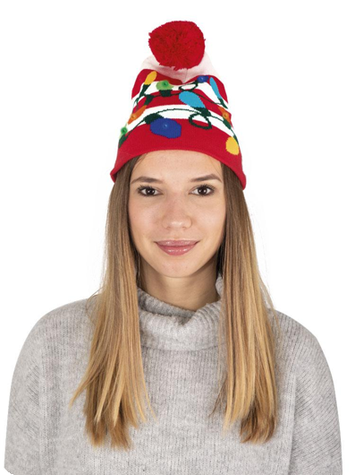 Chapeau de Noël Lumières de Noël avec lumières