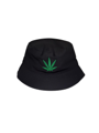 Chapeau de pêcheur avec feuille de cannabis