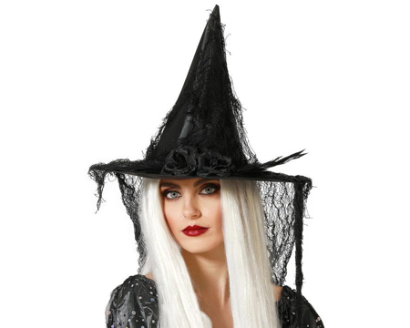 Chapeau de sorcière noir