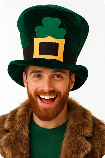 Chapeau irlandais de la Saint-Patrick