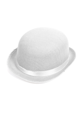 Chapeau meloin blanc